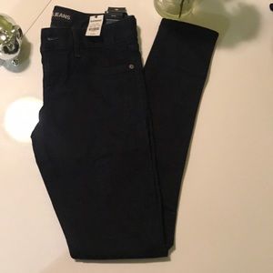 Express dark wash low rise legging Jeans